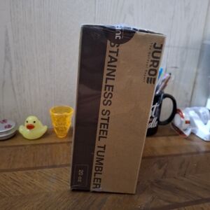 Stainless Steel Tumbler - Black- 20 Ounces- NIB!!!